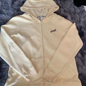 PINK HOODIE LIGHT YELLOW